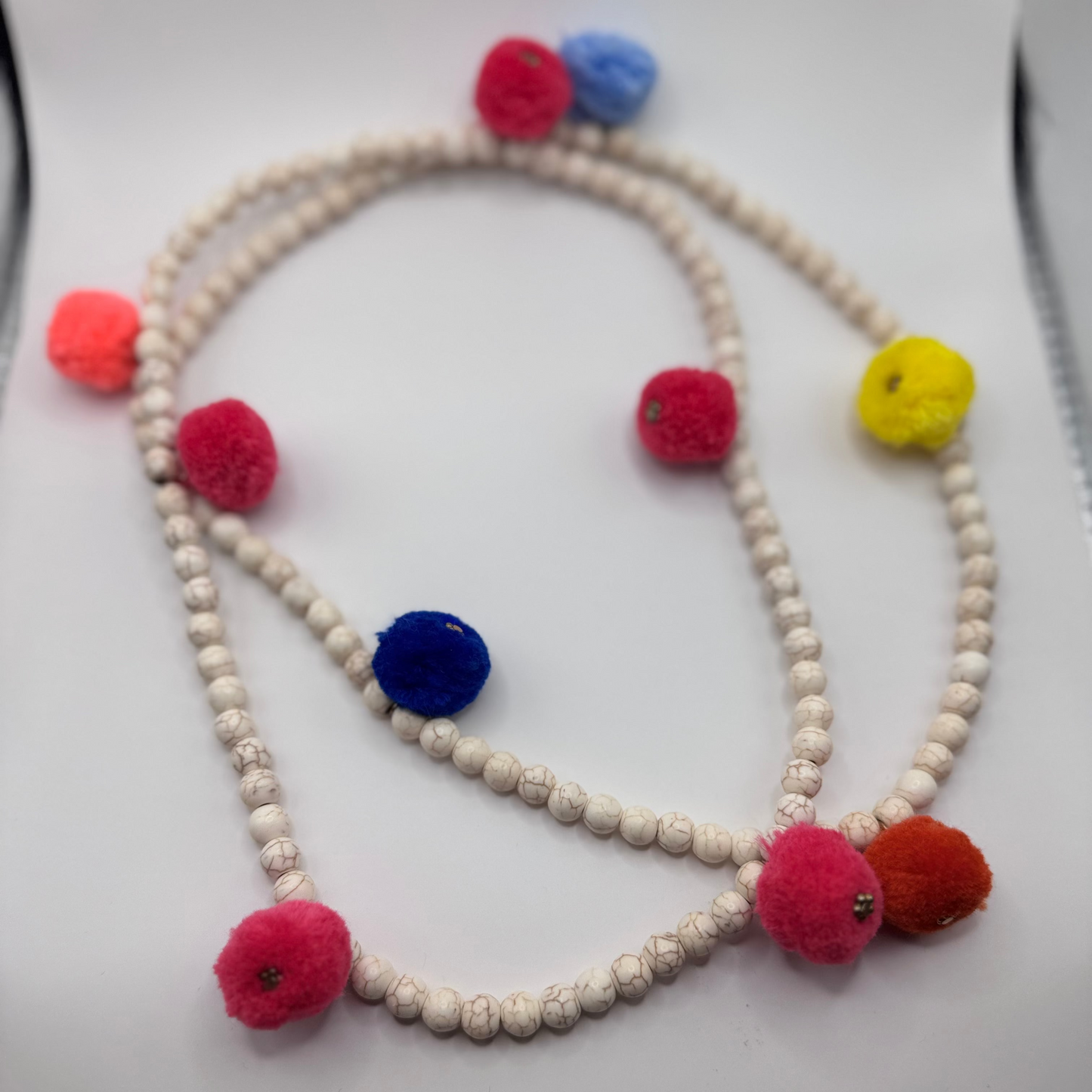 Pompoms Accessories Necklace