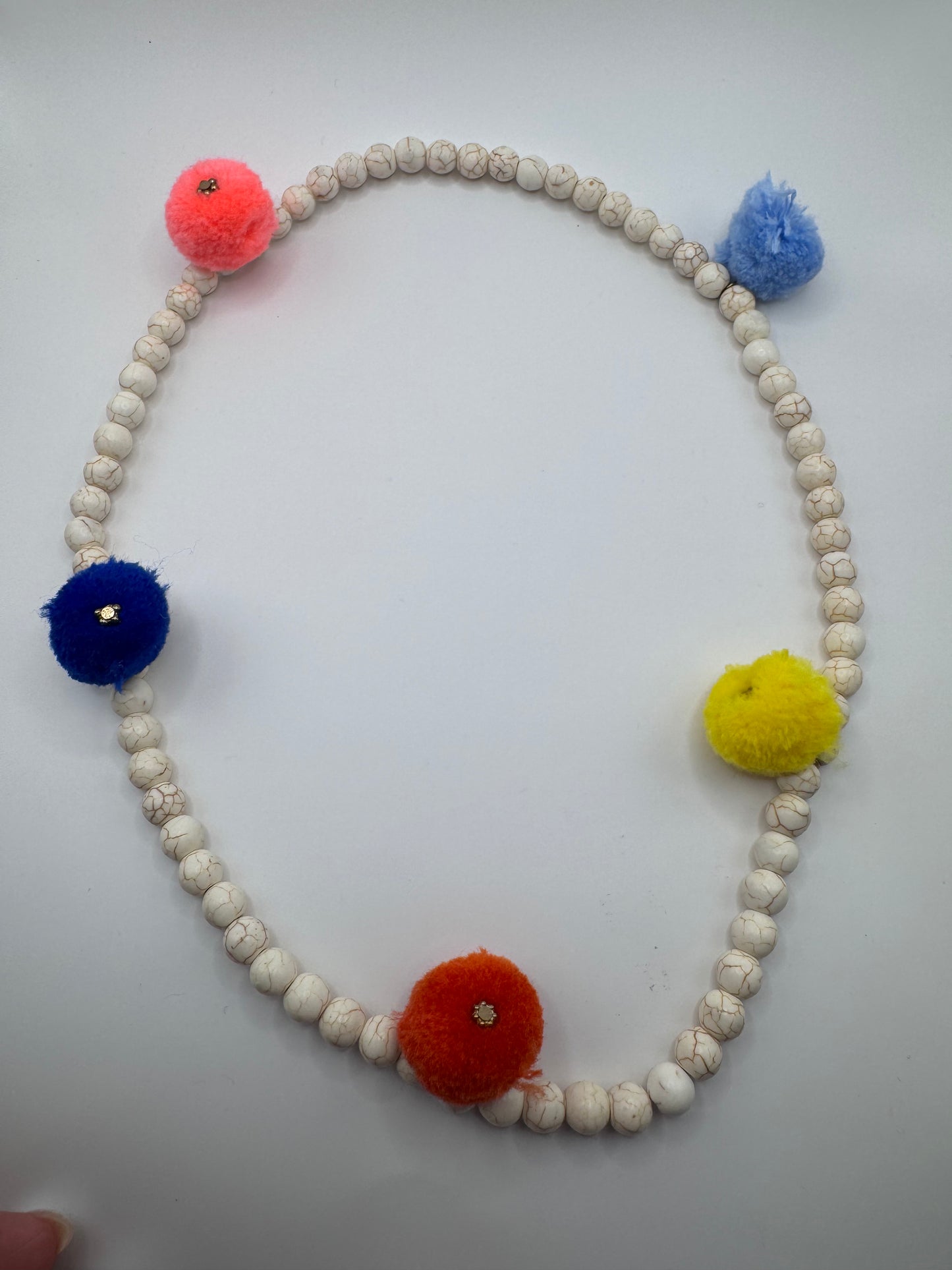 Pompoms Accessories Necklace