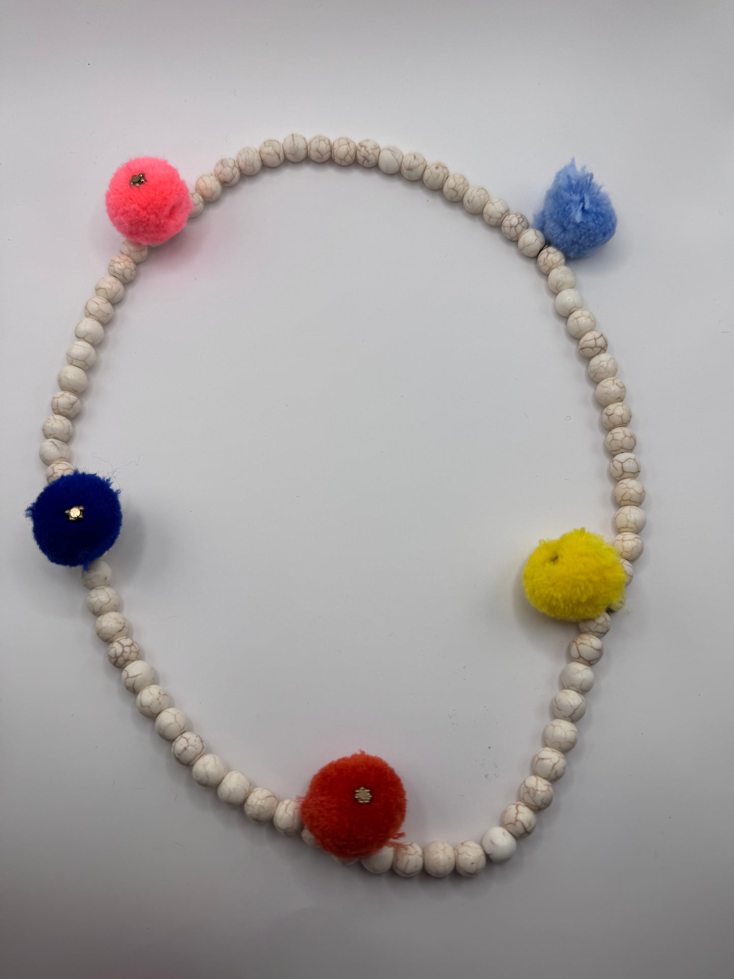Pompoms Accessories Necklace