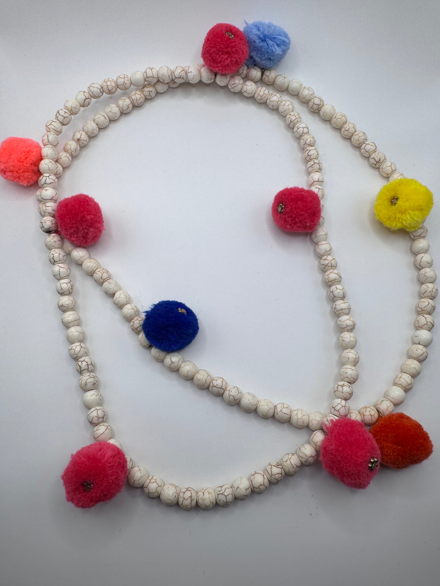 Pompoms Accessories Necklace